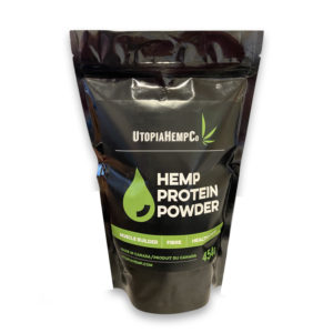 Package of Hemp Protein Powder