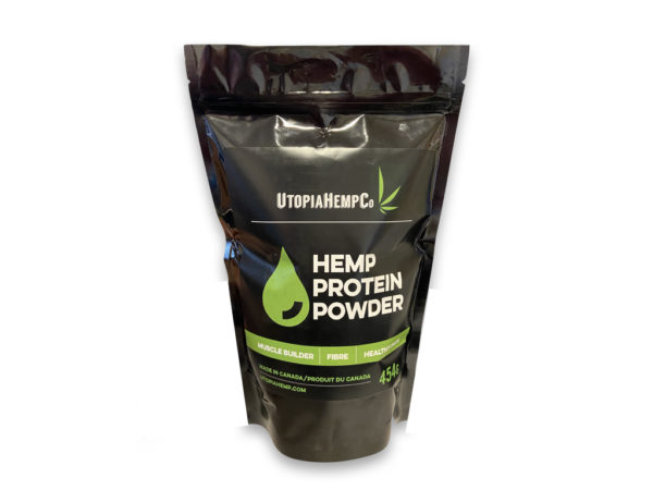 Package of Hemp Protein Powder